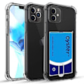 Pikkukuva 5 / 11: Skal med Korth�llare & Hydrogel Sk�rmskydd iPhone 12 Pro Max Transparent