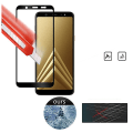 Pikkukuva 2 / 9: Skärmskydd i 3-PACK från MyGuard till Samsung Galaxy A6 Plus Vit