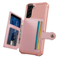Miniatyrbilde 2 av 11: Samsung Galaxy S23 - Smidigt Skal med Kortfack Roséguld