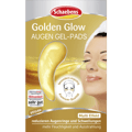 4-Pack (8st Pads) Ögongelepads från Schaebens - Gold Glow (Vegan)