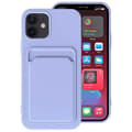 Flovemes Smidiga Skal med Kortfack - iPhone 11 Lila