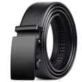 Herrbälte Läderbälte, Enkel Stil, Läderbälte med Minimalistisk Spännedesign (35mm