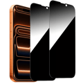 2-PACK SKÄRMSKYDD / Privacy - Härdat Glas - iPhone 17