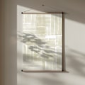 Miniatyrbild 2 av 3: Neutral Tangle Grid 1 Poster 30x40 cm