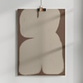Miniatyrbild 2 av 4: Shape Geometric Art Poster 50x70 cm