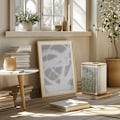 Miniatyrbild 1 av 2: Abstract Brush Strokes 6 A1 Poster 50x70 cm