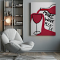 Miniatyrbild 1 av 3: More Wine Please Canvastavla 50x70 cm