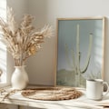 Miniatyrbild 2 av 3: SAGUARO NATIONAL PARK Vintage Giant Saguaro Poster 30x40 cm