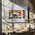 Miniatyrbild 1 av 2: Säkerhets Tändstickor Canvastavla 70x50 cm