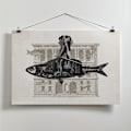 Miniatyrbild 2 av 2: Impromptu N1 Canvastavla 70x50 cm