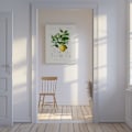 Miniatyrbild 3 av 3: Lemon (citrus Limonium) Canvastavla 50x70 cm