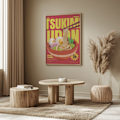 Miniatyrbild 3 av 4: Tsukimi Udon Menu Poster 50x70 cm