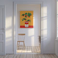 Miniatyrbild 2 av 3: Campbells Soup Tomato Plant Retro Illustration Canvastavla 50x70 cm