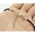 Miniatyrbild 2 av 2: Halsband Ankh Egyptisk Symbol Kors Bronsfärgad metall Rem