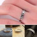 Miniatyrbillede 3 af 3: Ring - Moon - Phases - 2 Sizes Silver 8