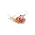 Pikkukuva 5 / 5: Earrings - Snail - Acrylic White