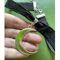 Pikkukuva 2 / 2: Choker Halvmåne Moon Crescent Moon Halsband Wicca Pagan
