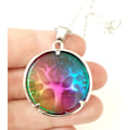 Miniatyrbillede 2 af 2: Necklace - Tree of Life - Multicoloured Multicolor