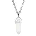 Pikkukuva 1 / 2: Necklace - Rock Crystal - Long Chain Transparent