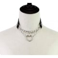 Pikkukuva 2 / 5: Choker - Heart - Chain - Red Red