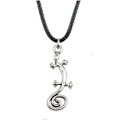 Miniatyrbillede 3 af 3: Necklace - Lizard - Gecko - Chain or Cord 46/rem