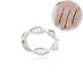 Miniatyrbilde 2 av 3: Ring - DNA - Silver Silver