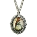 Miniatyrbillede 1 af 5: Halsband TOTORO Anime Figur Miyazaki Silver Rostfri kedja