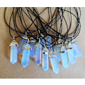 Miniatyrbillede 2 af 2: Halsband/Choker OPALIT - Wicca Healing New Age Boho 31/rem