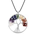 Pikkukuva 1 / 2: Necklace - Tree of Life - Chakra Multicolor