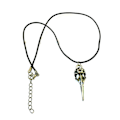 Pikkukuva 2 / 3: Necklace - Skull - Bird - Raven - Cord