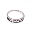 Pikkukuva 2 / 3: Ring - Moon - Phases - 2 Sizes Silver 8