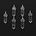 Miniatyrbilde 2 av 2: Keyring - Hamsa - Hand of Fatima - Rock Crystal Transparent