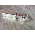 Miniatyrbillede 3 af 5: Earrings - Creoles - Female Symbol - Oversize Silver