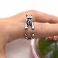 Miniatyrbillede 2 af 2: Ring Pitbull Pit Bull Hund Djurälskare Silver