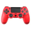 Trådløs PS4-controller Bluetooth Gamepad med vibration, ergonomisk design til PS4-konsol - Lys Rød Flerfarvet Light Red