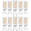 G9 LED-lampor 5W, Varmvitt, 10-pack