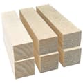 6 st lindträsnideriblock kompatibla tränybörjarsniderihobbykit DIY-snideriträ -Yx