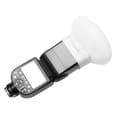 2 stk. MF-DD Dental Diffuser Silikagel Diffusjonskuppelsett for Godox MF12 Universal Flash Silikon