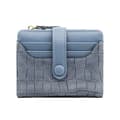 Liten plånbok Bifold korthållare Blue
