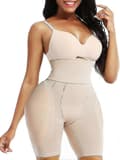 Höftkuddar för kvinnor Shapewear Höftförstärkare Formande Underkläder Vadderade Rumpkuddar Höftgropskuddar - Perfekt Beige Large