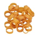120 stk 10 mm brede gummistrikker - myke, sterke og elastiske