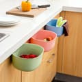 Hängande soptunna för kök, avfallsbehållare, matbehållare, plast