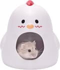 1 stk keramisk hamsterhus, kyllingformet hamsternest