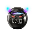 G9 Black Little Devil Bluetooth-høyttaleren har vekkerklokke og kunstig intelligens; den