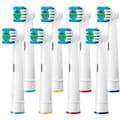 Passer til Braun Oral B elektrisk tannbørste erstatningsbørste (8-pakning)