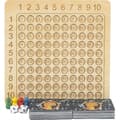 Brætspil Multiplikationsspil Træspil Pædagogisk Matematik Brætspil