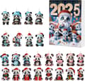 Julekalender 2025 (24 dage) - Panda design, akrylmateriale