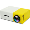 Miniatyrbild 1 av 6: Mini LED bärbar smart fickbio videoprojektor YG300 (MP20, gul)