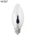 3W 220V E14/E27 LED Simulering Flammelys Lyspære Dekorativ Lampe JIKAIX 1 E27