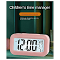 Miniatyrbild 2 av 5: Led Digital Väckarklocka Snooze Elektronisk Väckarklocka Temperatur Fuktighet Display Skrivbordsklockor H